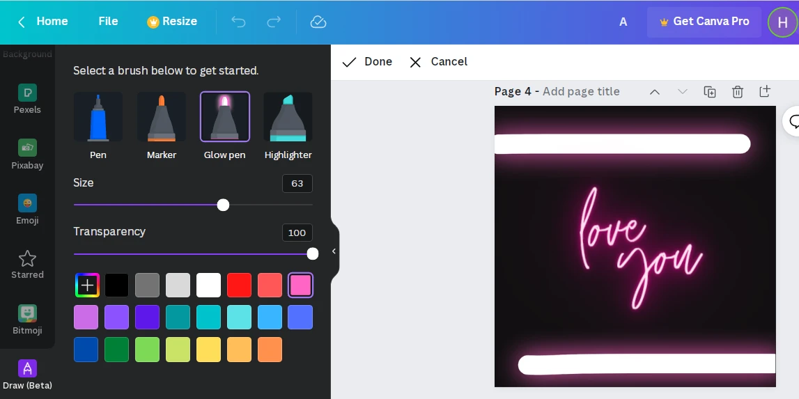 Canva Draw Beta